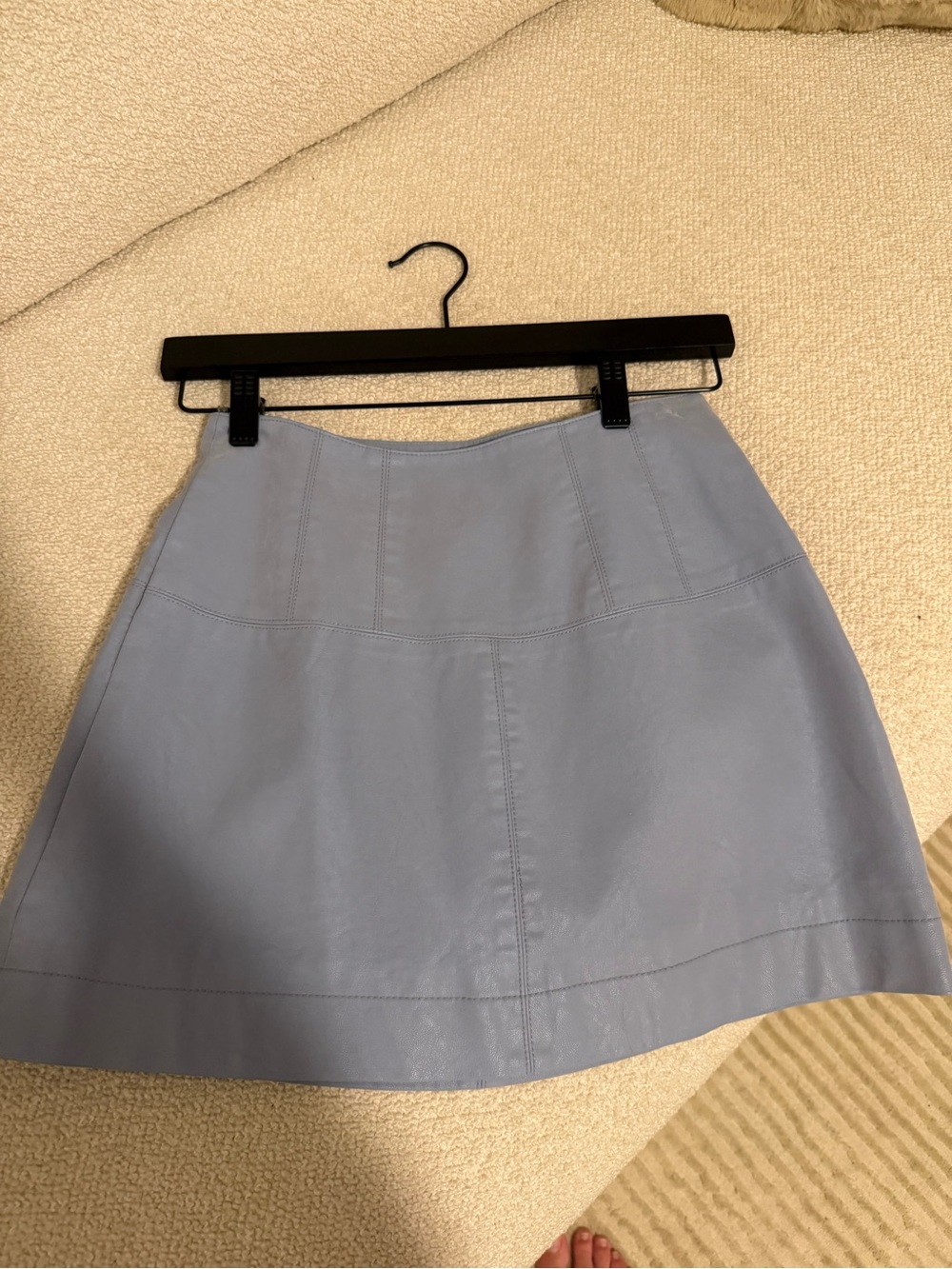 Free People Lavender Blue A-Line Skirt